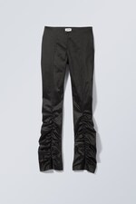 Schwarz - Satinhose Angel - 0