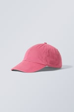 Pink - Essential Cotton Cap - 0