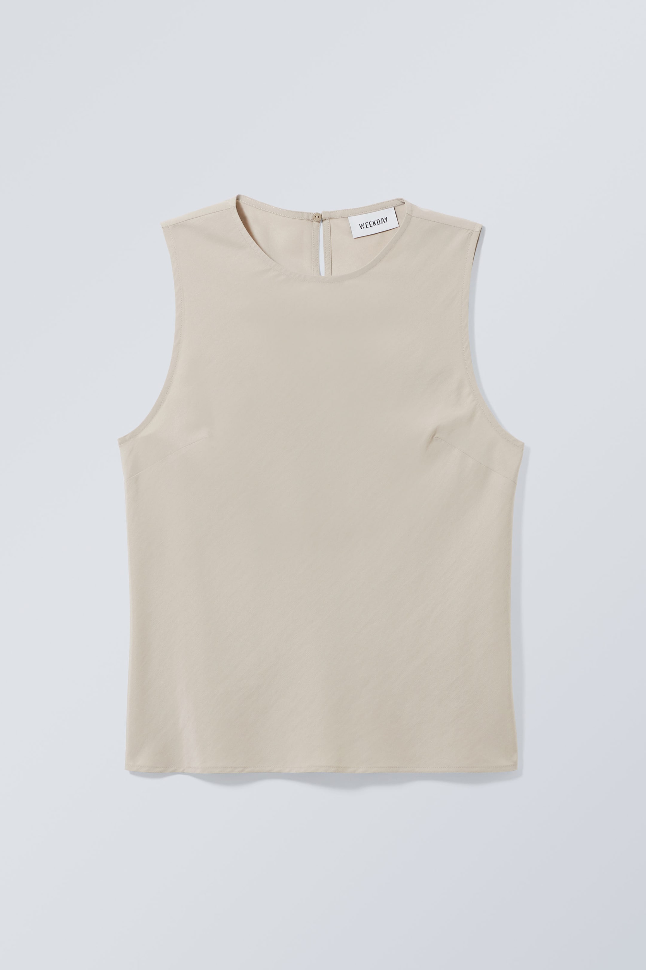 Dusty Beige - Aino Tank Top - 0