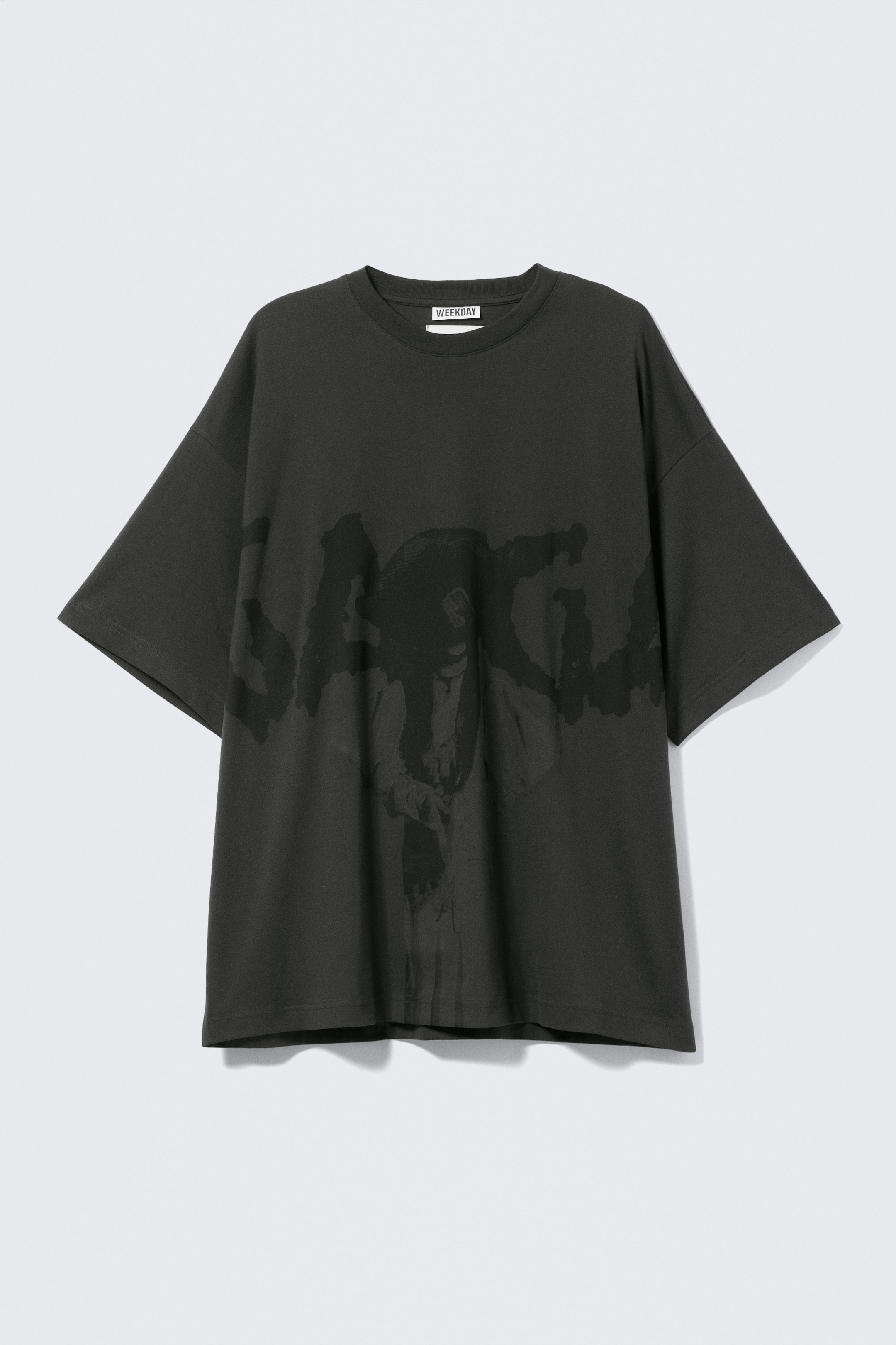 Off-black - Lady Gaga Long T-Shirt - 6