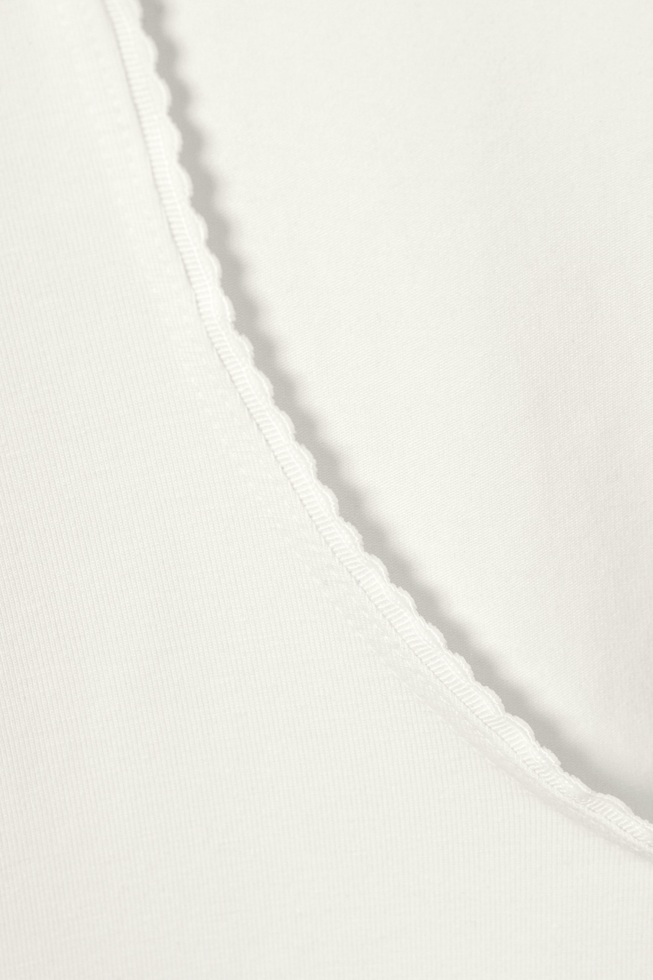 Off-white - Fitted Three-Quarter Sleeve Top - 1