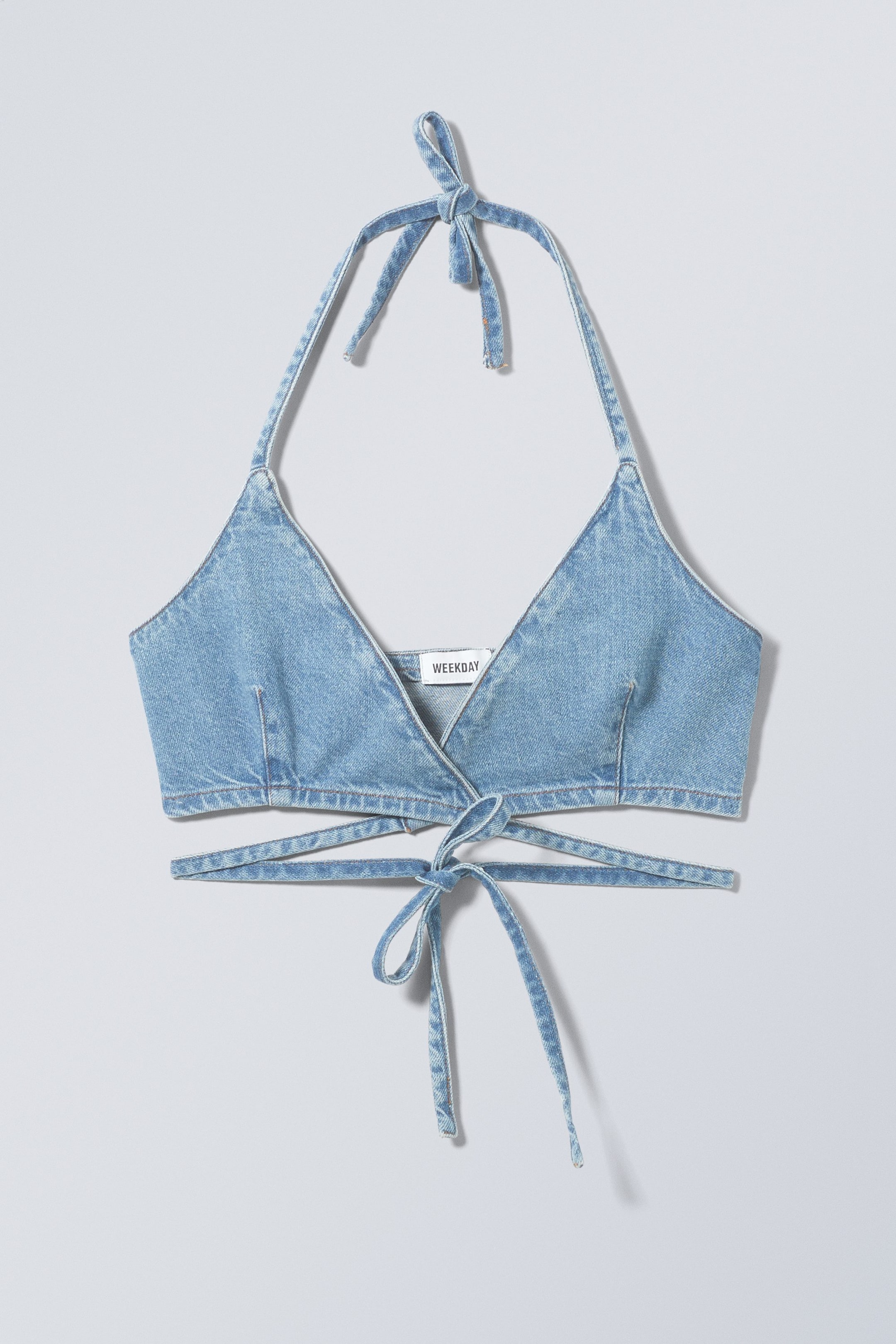 Air blue - Foundation Wrap Top - 0
