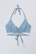 Air blue - Foundation Wrap Top - 0