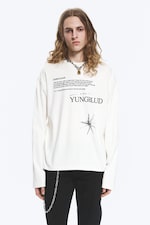 Off-white - Yungblud Boxy Printed Long-Sleeved Tee - 1