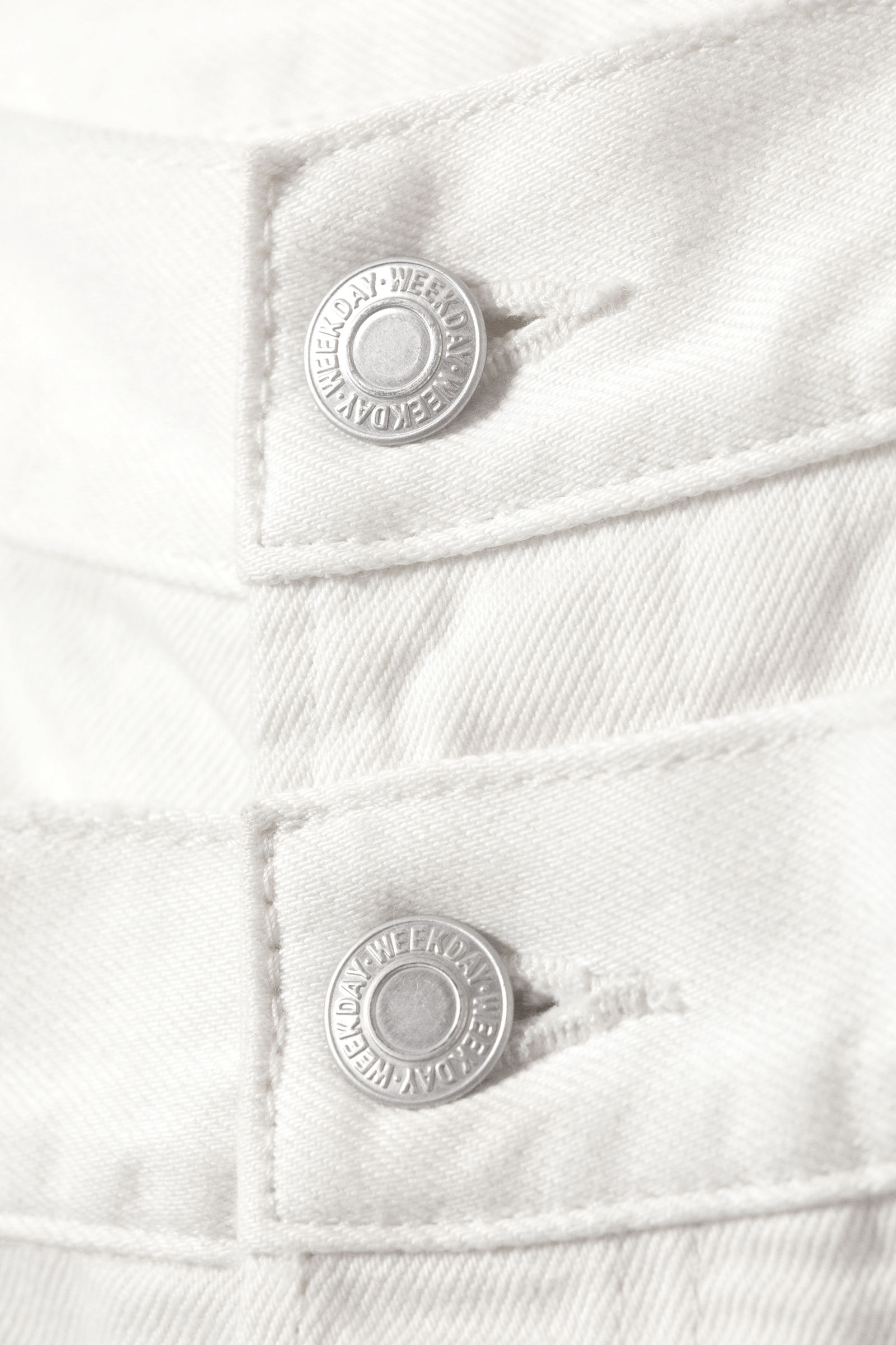 値下げ！JSELF Wide Loose Denim White ［25］ Wide Loose Denim – JSELF