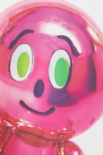 White - Shiny Guy - Oversized Graphic Printed T-shirt - 2