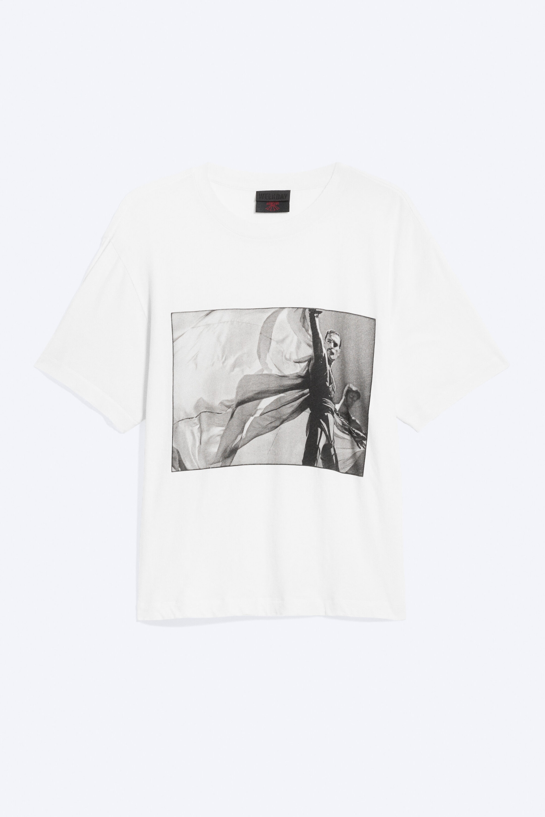 white - Freddie trashed tee - 1