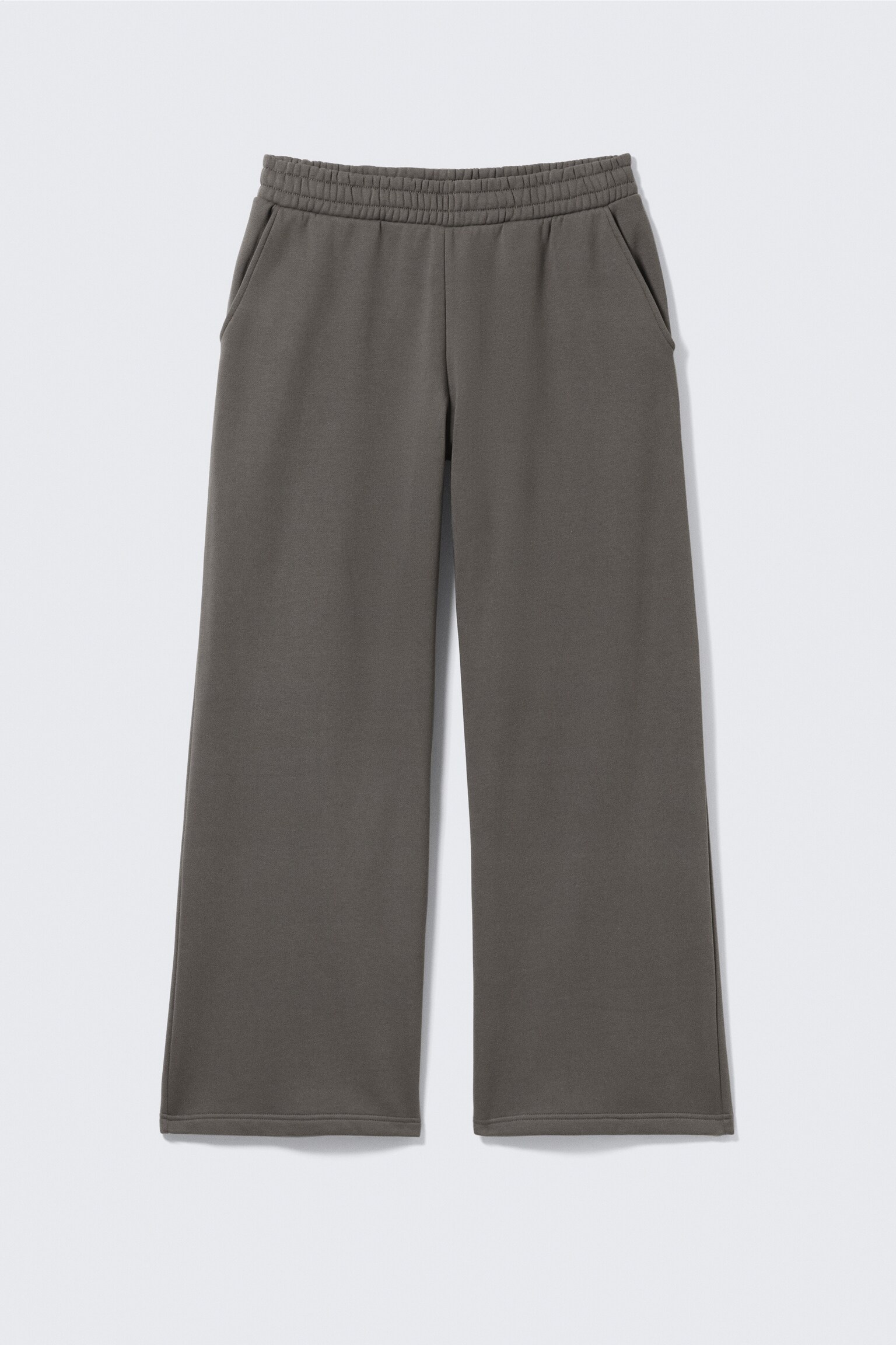 Pantalon de jogging ample d’épaisseur moyenne - Gris foncé délavé/Vert foncé/Gris/Gris chiné/Noir/Marron foncé