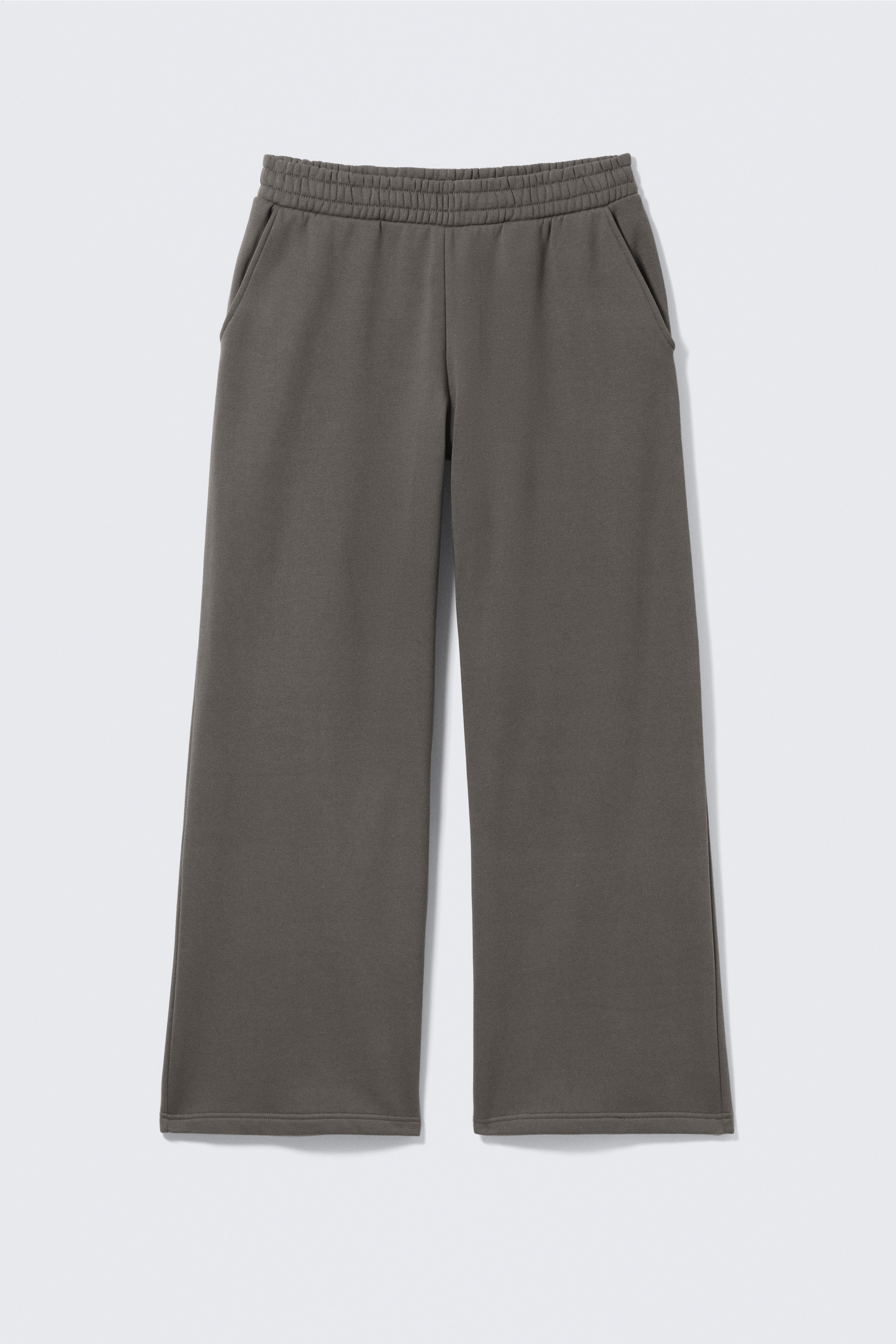 Zobacz większy obraz: Spodnie dresowe Loose Long Heavyweight - Sprany Ciemnoszary - ONA | H&M PL 5