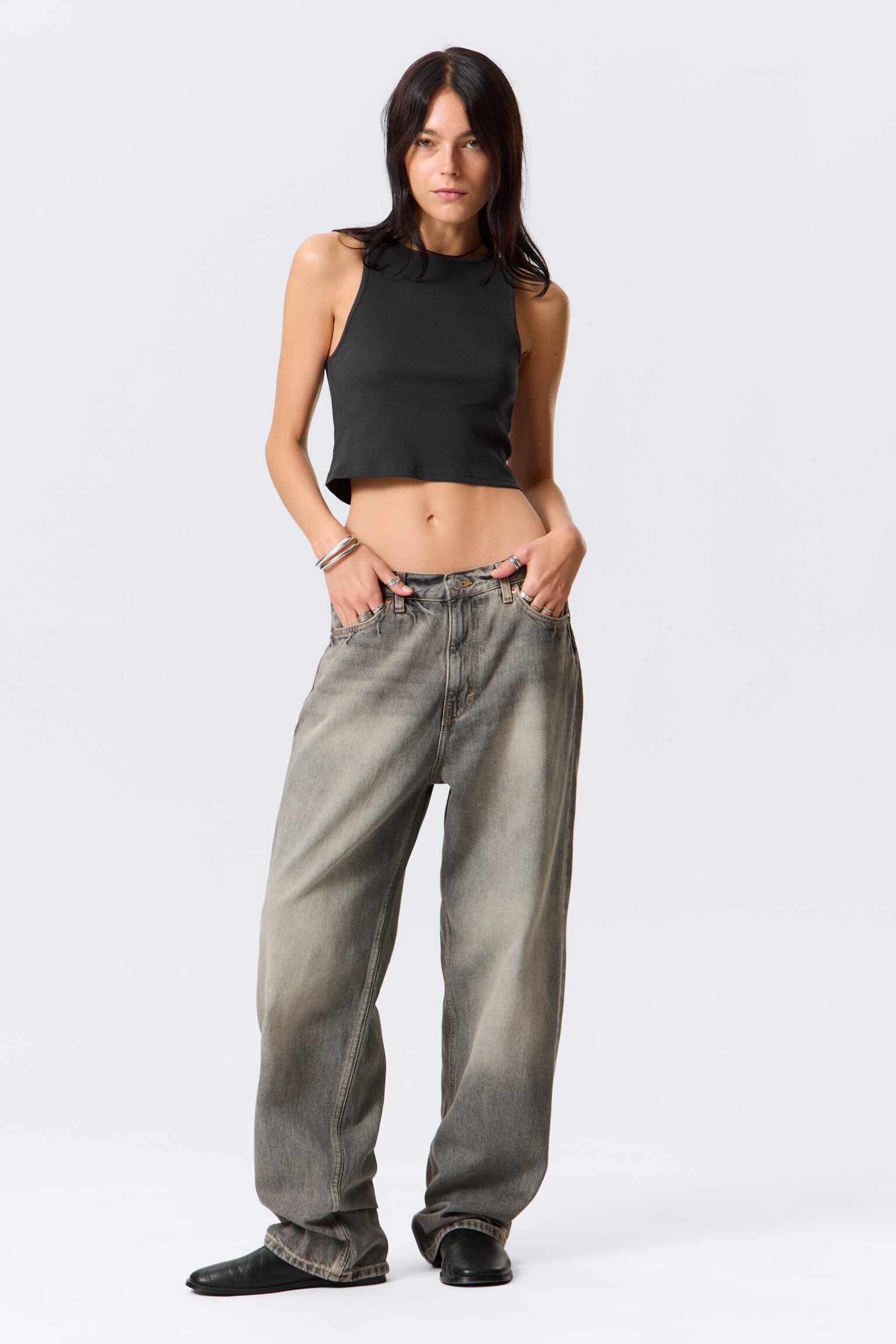 Galaxy Loose Straight Leg Jeans - Canyon Grey - Medium Grey/Brick Blue - Light Blue/Second Blue - Blue/90s Blue - Medium Blue/2000 Blue - Medium Blue/Port Blue - Light Blue/Tuned Black - Black/Deep Sea Blue - Dark Blue/Blue Fade - Medium Blue/Steel Blue - Medium Blue - 6