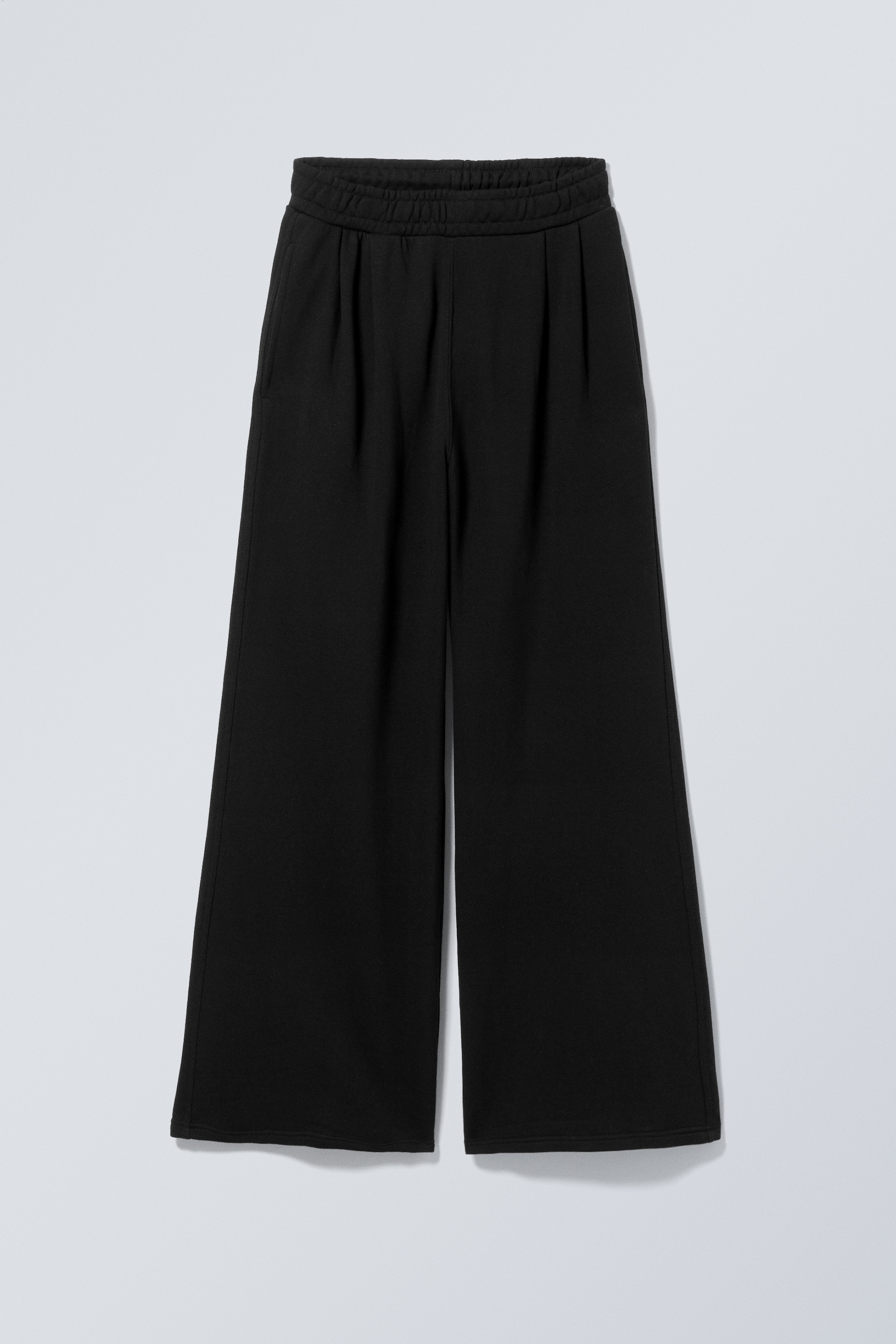 View larger image: Loose Wide Heavyweight Sweatpants - Black - Men | H&M GB 1
