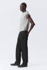 Tuned Black - Black - Space Relaxed Straight Leg Jeans - 2