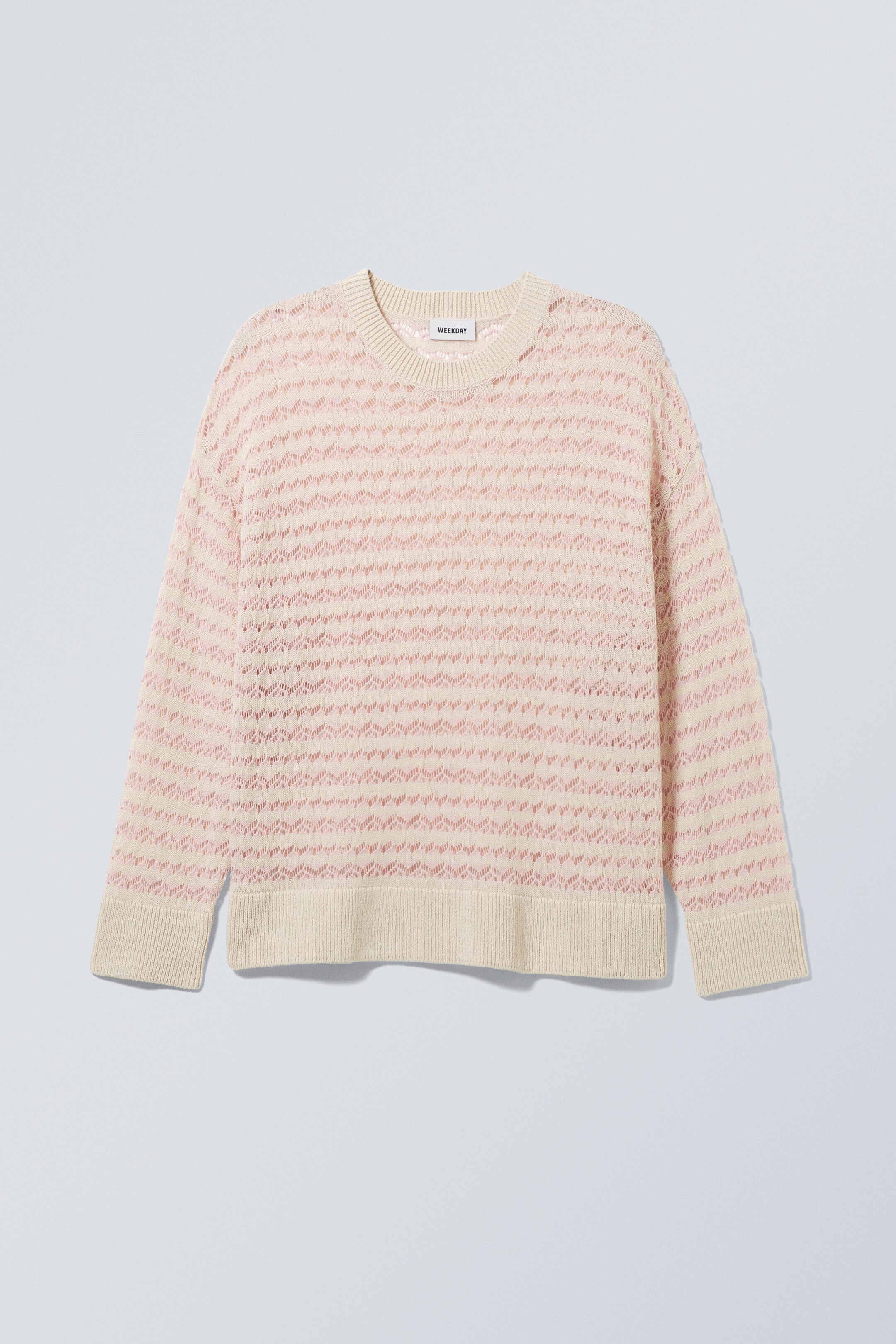 Pink/Gestreift - Cypher Pullover mit regulärer Passform - 0