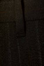 Dark Grey Pinstripe - Uno Loose Suit Trousers - 1