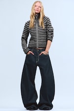 Blau - Solera – Lockere Barrel-Jeans - 1