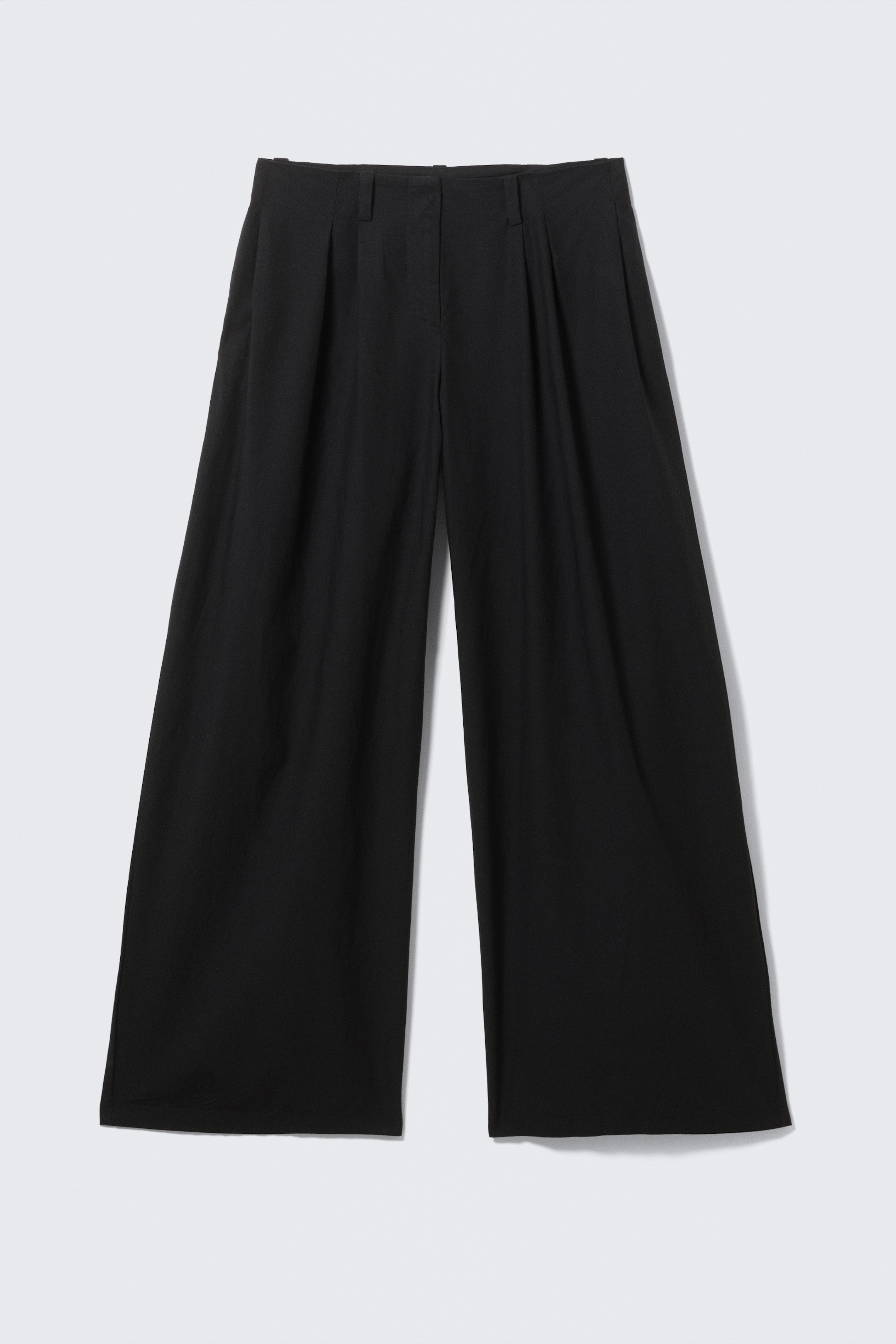 Näytä suurempi kuva: Laskoshousut Aya - Musta - NAISET | H&M FI 6