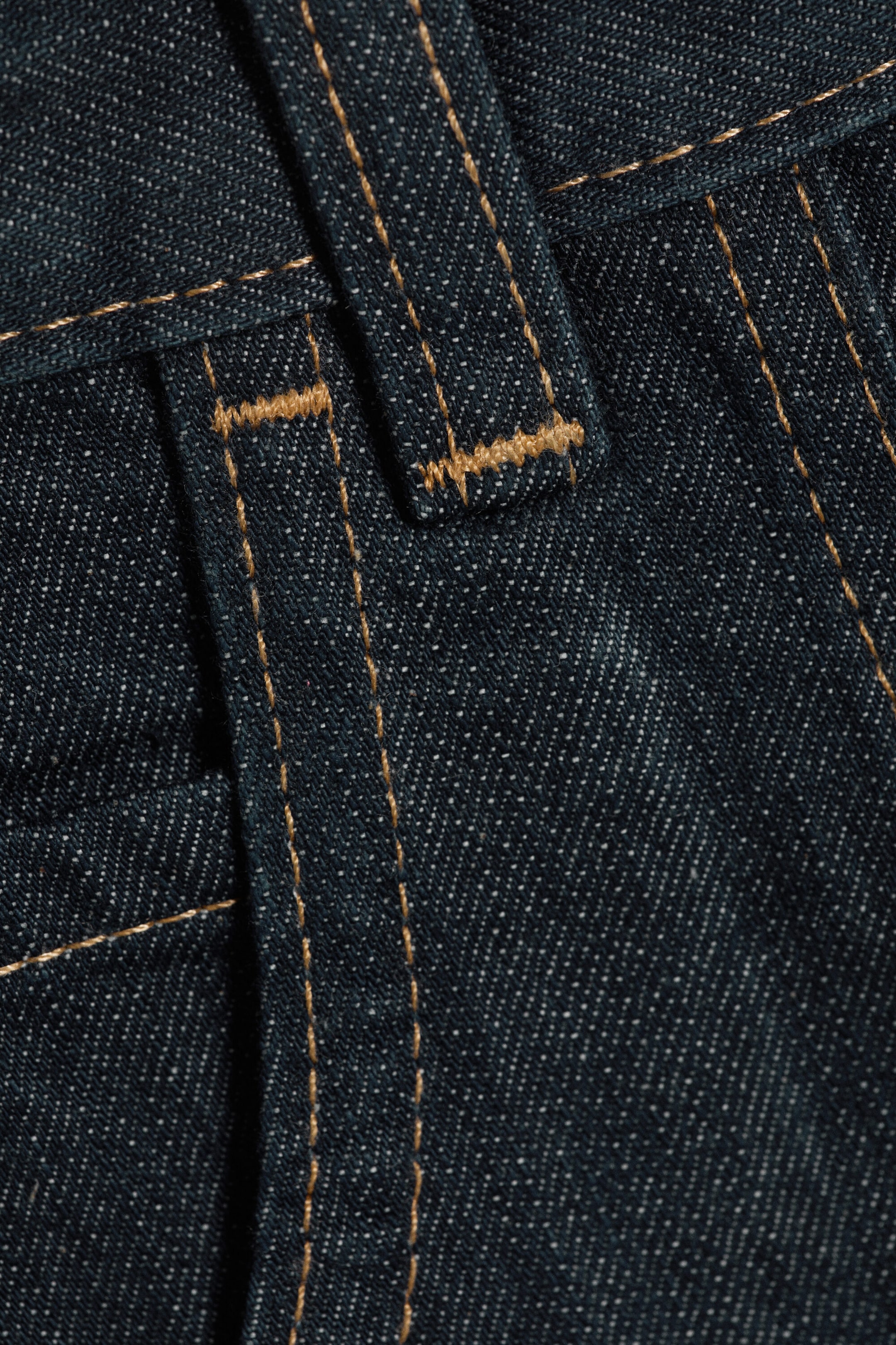 Blue Rinse - Dark Blue - Dunno Unisex Low Rise Loose Barrel Jeans - 10
