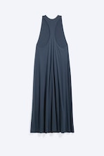 Dark Blue - Racerback Maxi Dress - 5