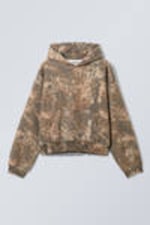 Khaki - Waldland - Bedruckter Hoodie in lockerer Passform - 3
