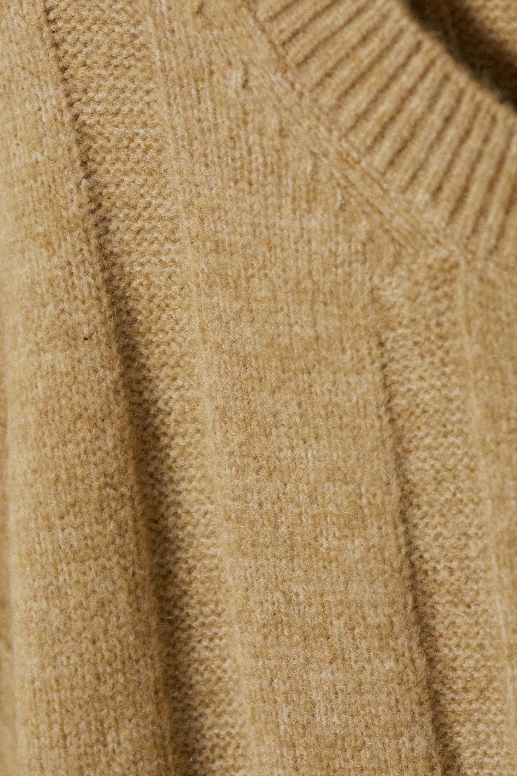 Beige - Rippstrickpullover Fiona - 1