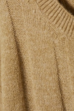 Beige - Fiona Rib Sweater - 1