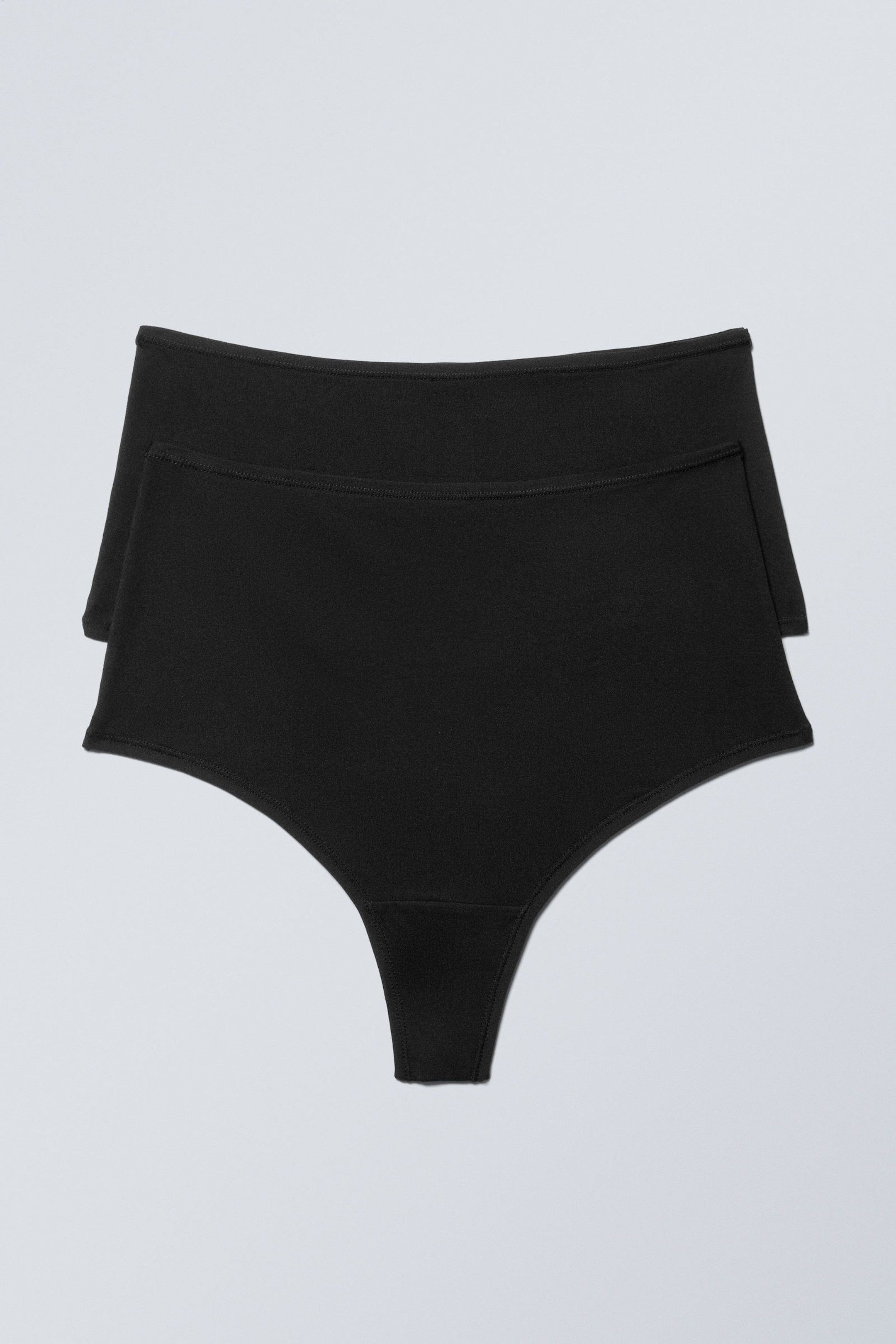 #272628 - 2-pack Soul Soft High Rise Thongs - 1