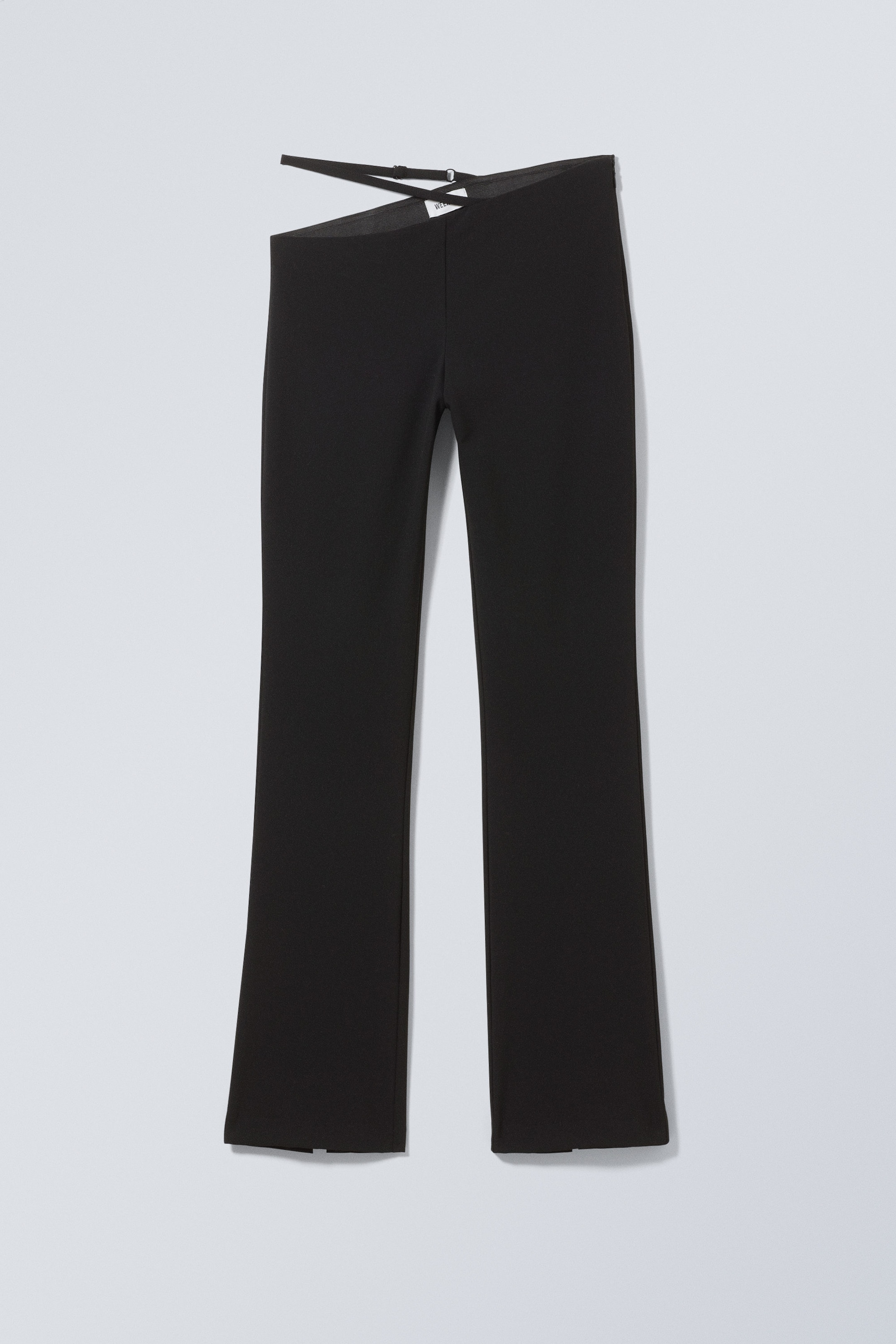 Black - Aline Strappy Trousers - 0