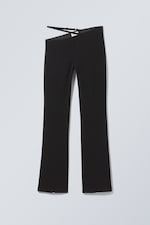 Black - Aline Strappy Trousers - 0