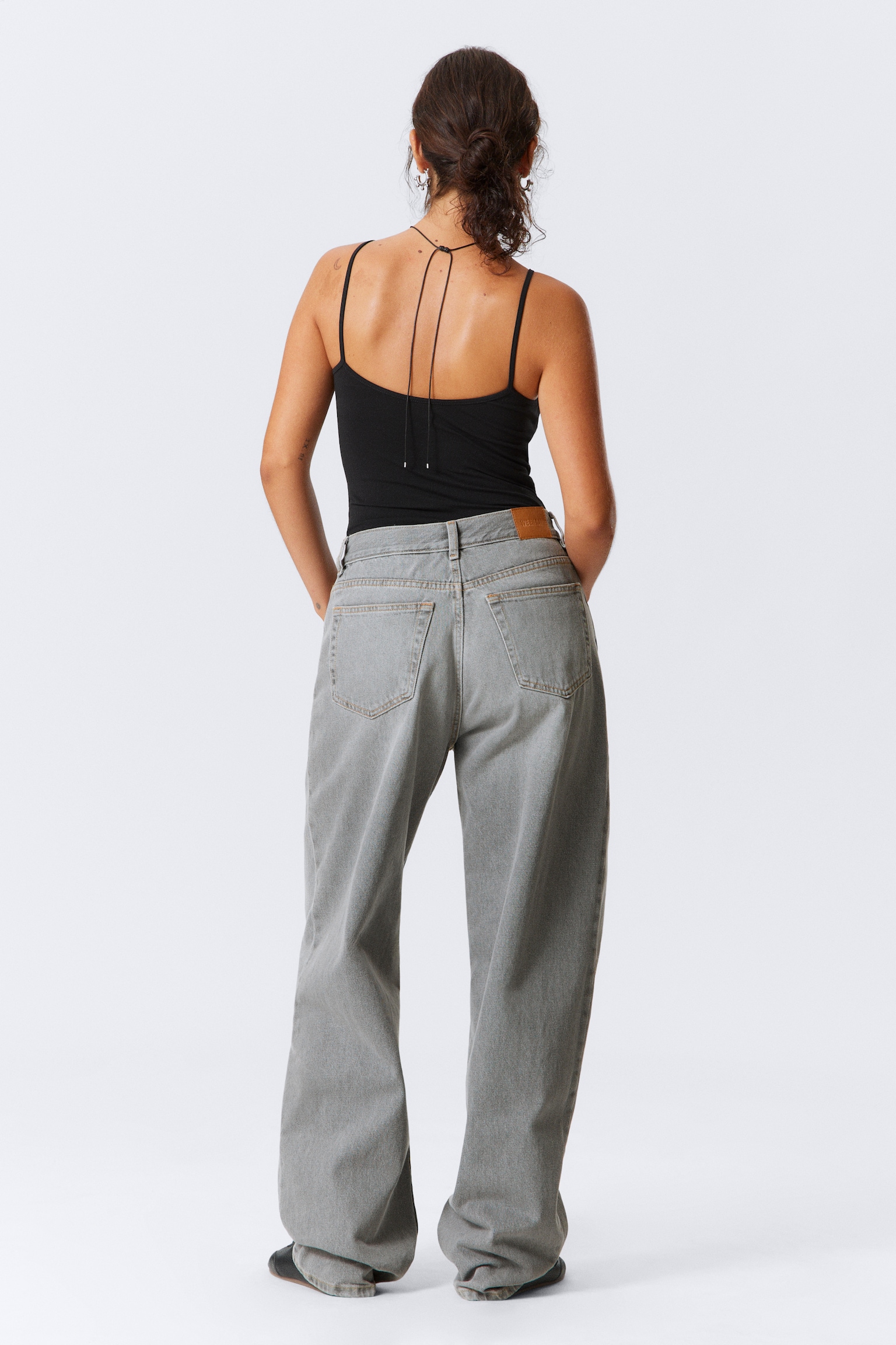 Jeans Rail loose wide leg a vita media - Misty Grey - Light Grey/Deep Ocean Blue - Dark Blue/Tide Blue - Light Blue/Lavaggio blu – Blu scuro/Jackpot Blue - Medium Blue/Current Blue - Dark Blue/Clay Grey - Grey/Ink Black – Nero/Seventeen Blue - Medium Blue - 6