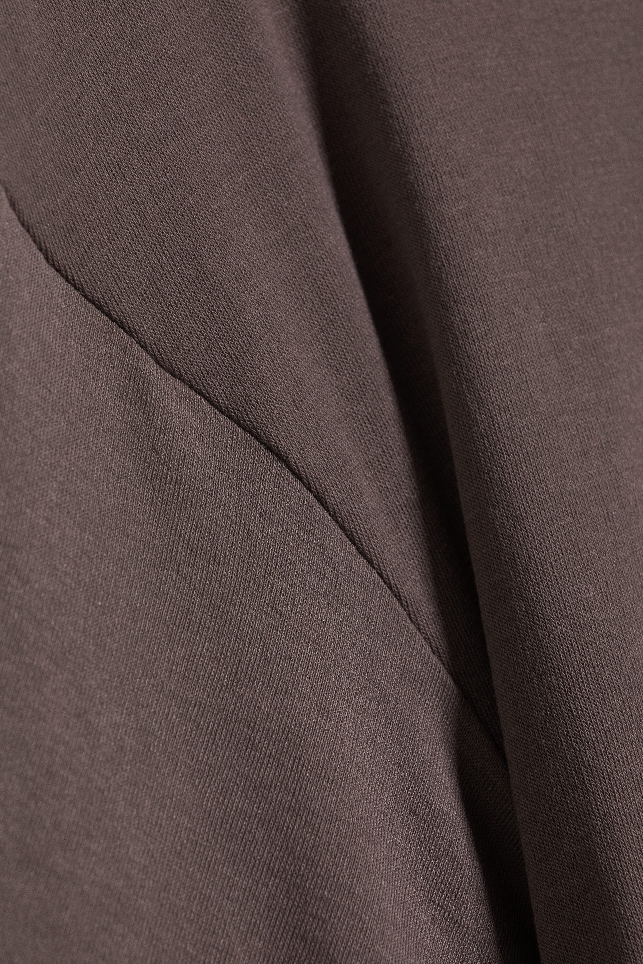 Dusty Plum - DRAPIERTES, ENG ANLIEGENDES T-SHIRT - 2