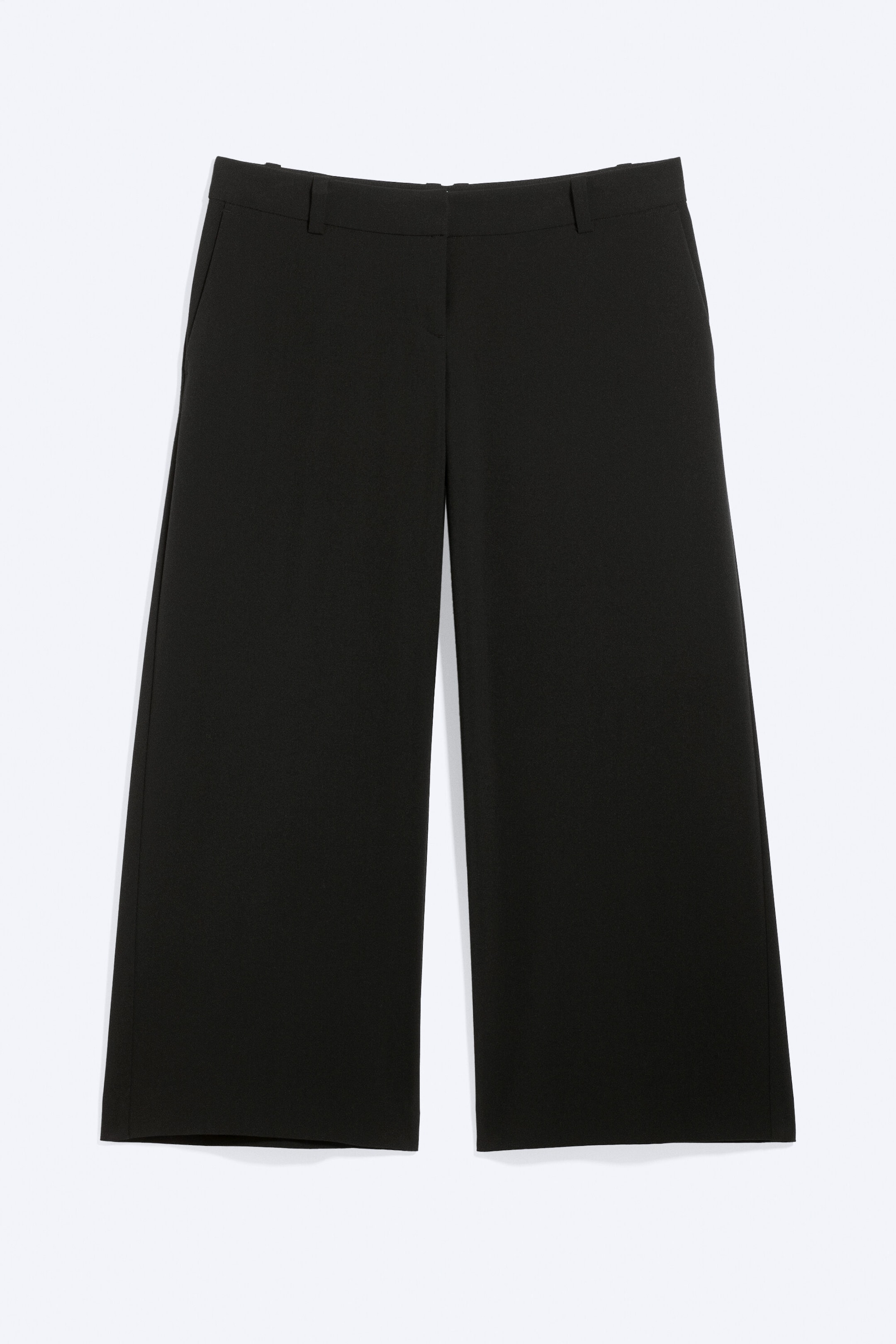 Svart - Kort dressbukse - 4
