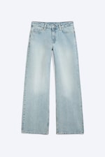 Dream Blue - Hellblau - Ample Low Waist Loose Wide Leg Jeans - 5