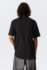 Black - Oversized Heavyweight T-shirt - 2