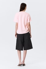 Light Pink - Soft Regular Fit Cotton T-shirt - 2