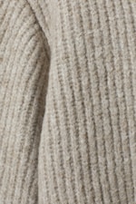 Helles Dusty Mole - Strickjacke mit Reißverschluss Bea - 1