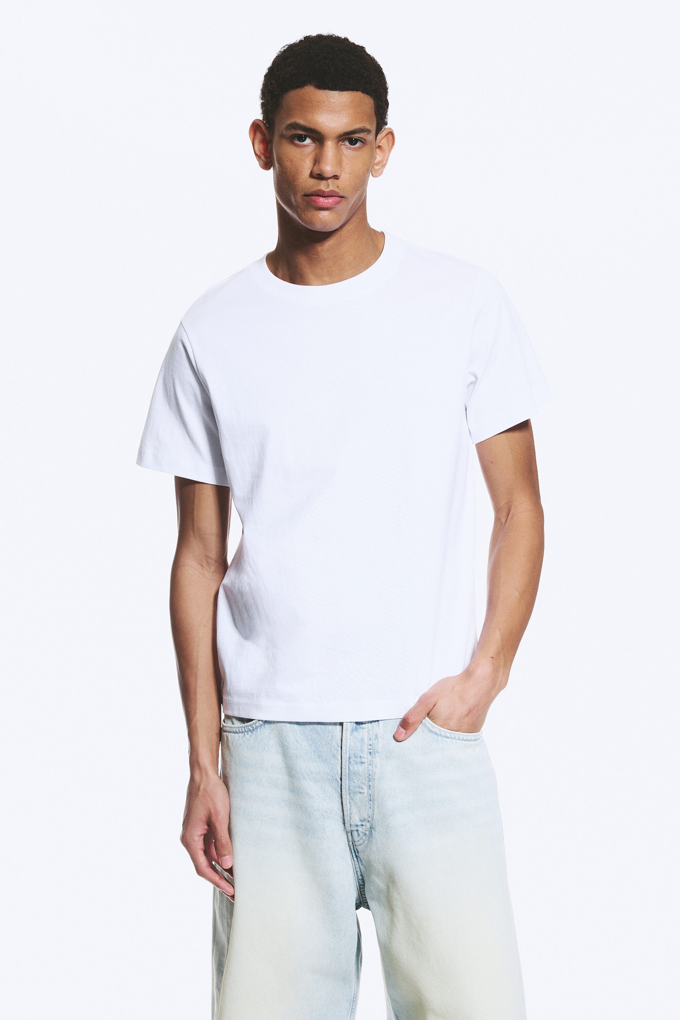 White - Classic Boxy T-shirt - 1