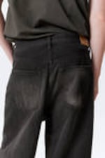 Deep Night - Black - Astro Loose Baggy Leg Jeans - 7
