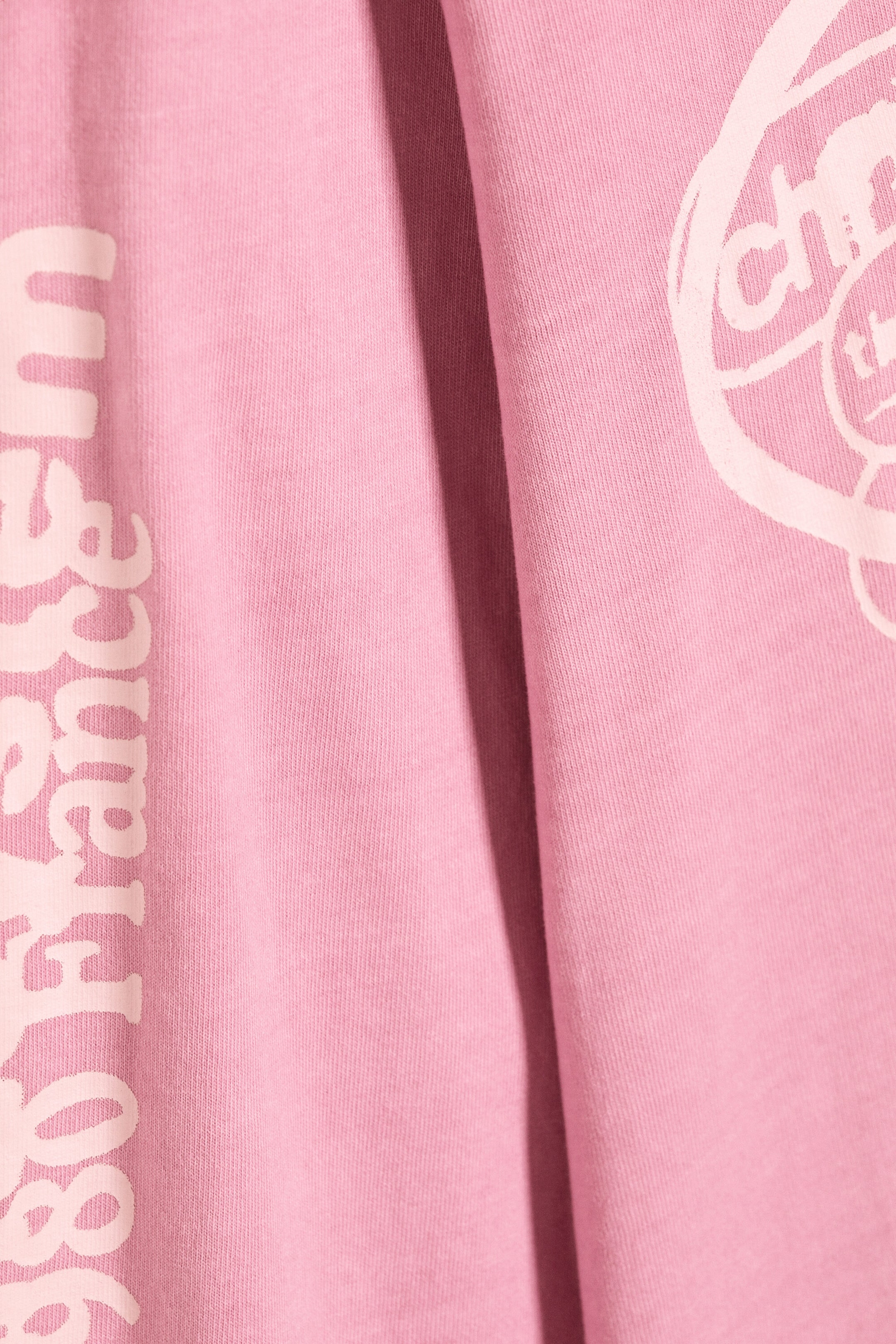 Pink - Logos - Lässiges Longsleeve mit Grafikdruck - 5
