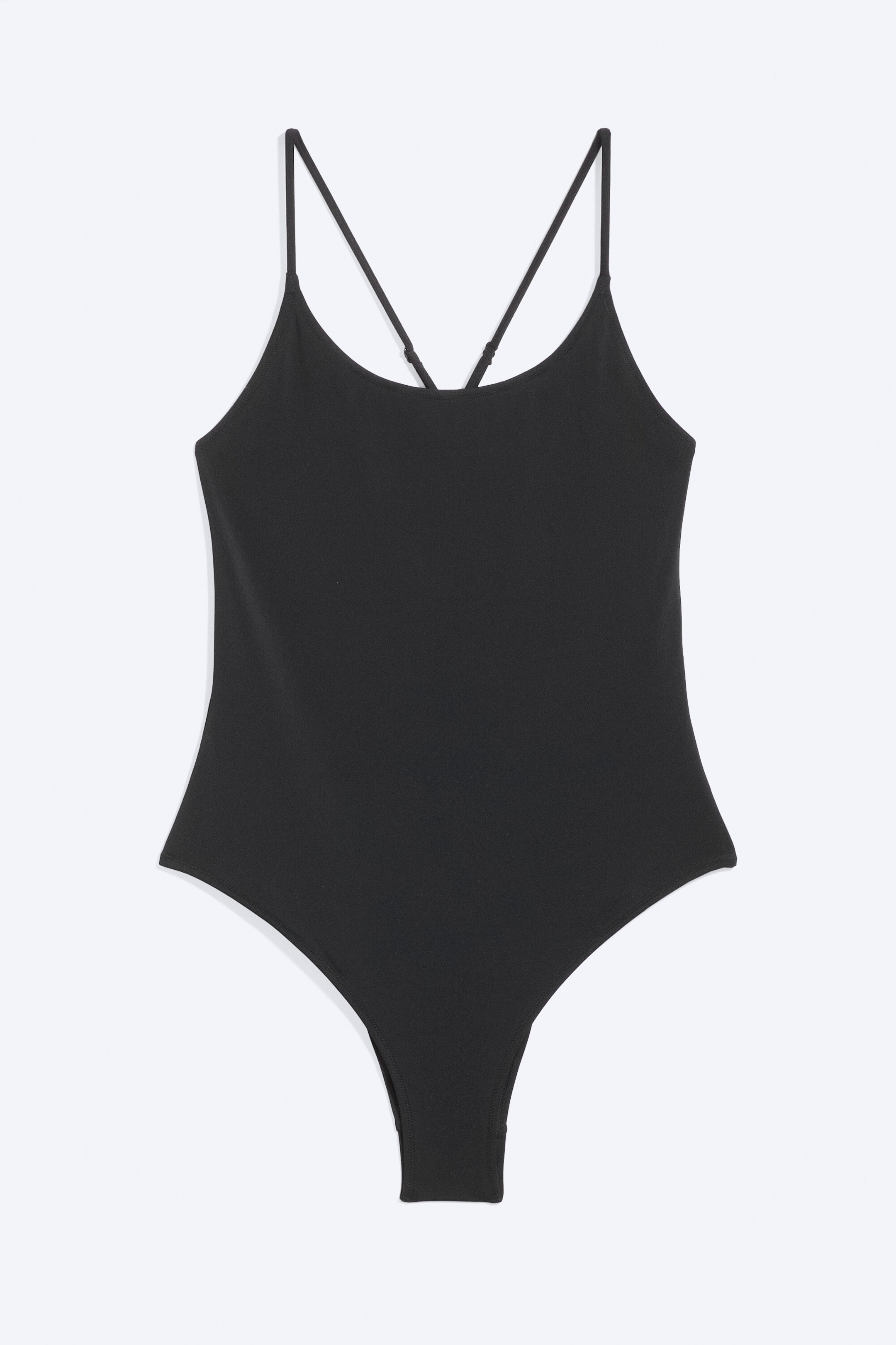Black - Racer Back Swimsuit - 3