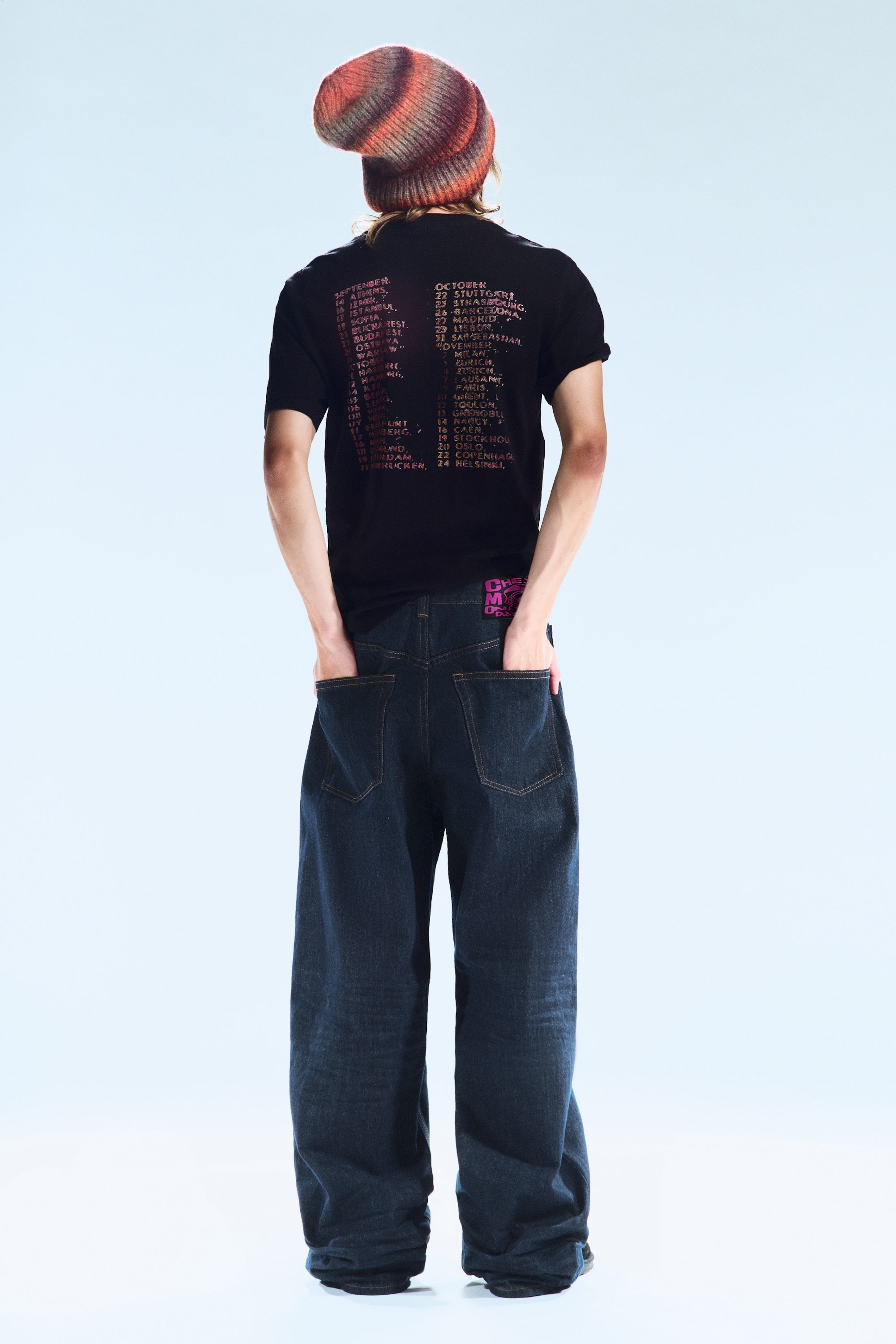 Extra Blue Rinse - Medium blå - Looser Regular Waist Loose Straight Jeans - 2