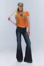 Star Blue - Flare Low Waist Flared Skinny Jeans