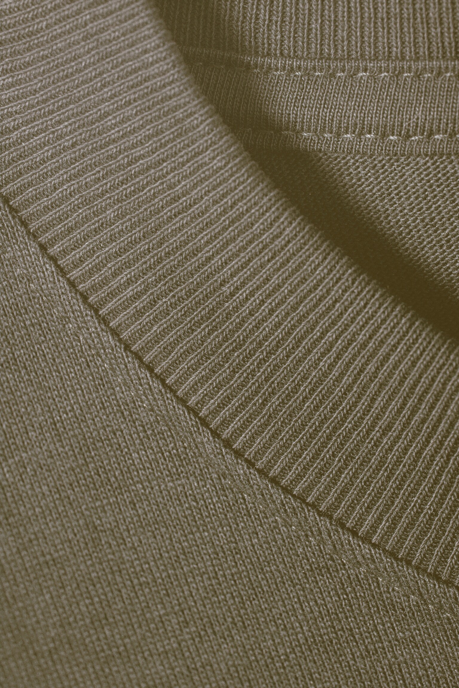 Relaxed Fit Short-Sleeved Cotton T-shirt - Dusty Khaki Green/White/Grey Melange/Black/Light Blue/Navy Blue - 5