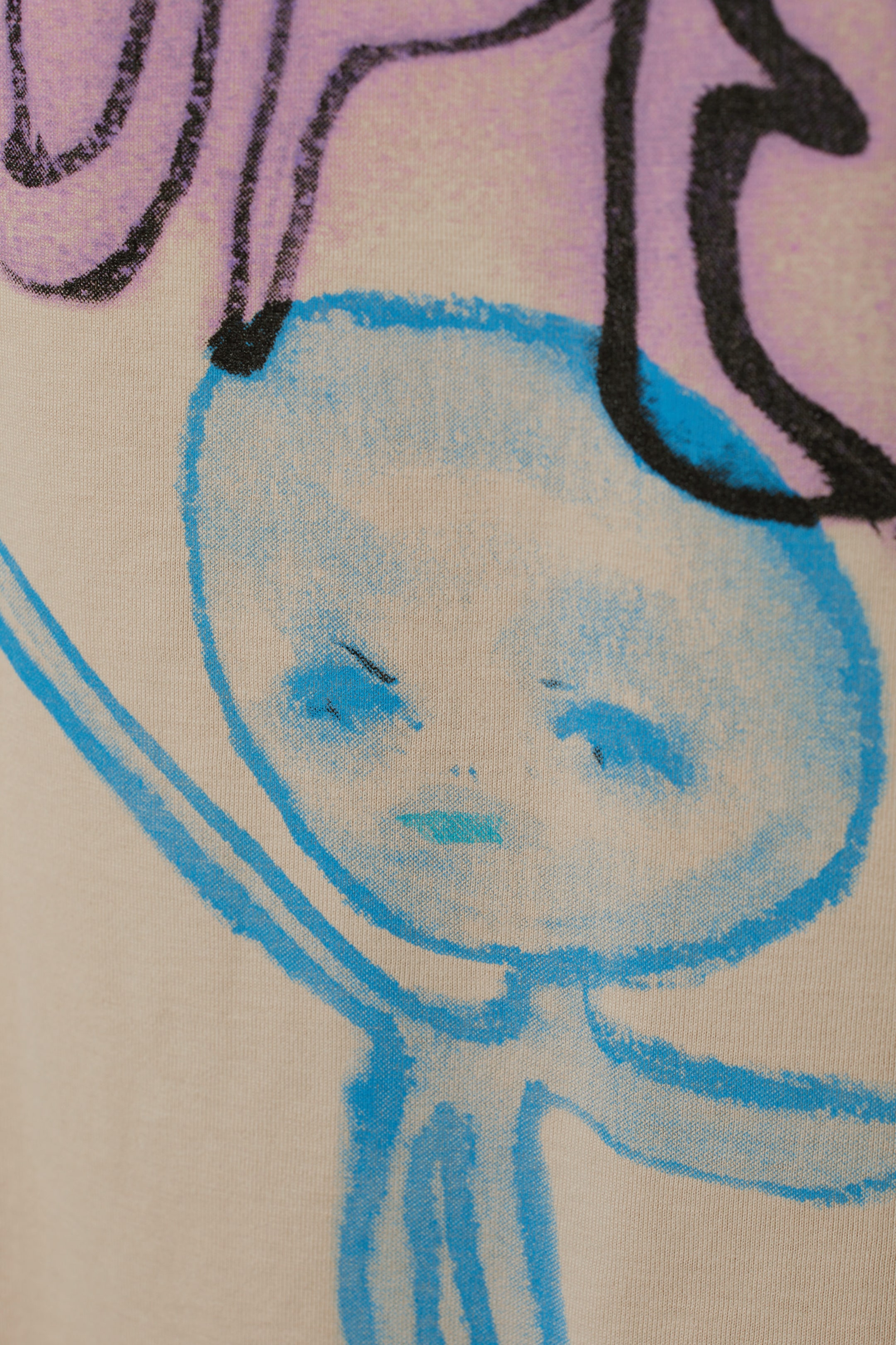 Natural Alien - Oversized Graphic Printed T-shirt - 5