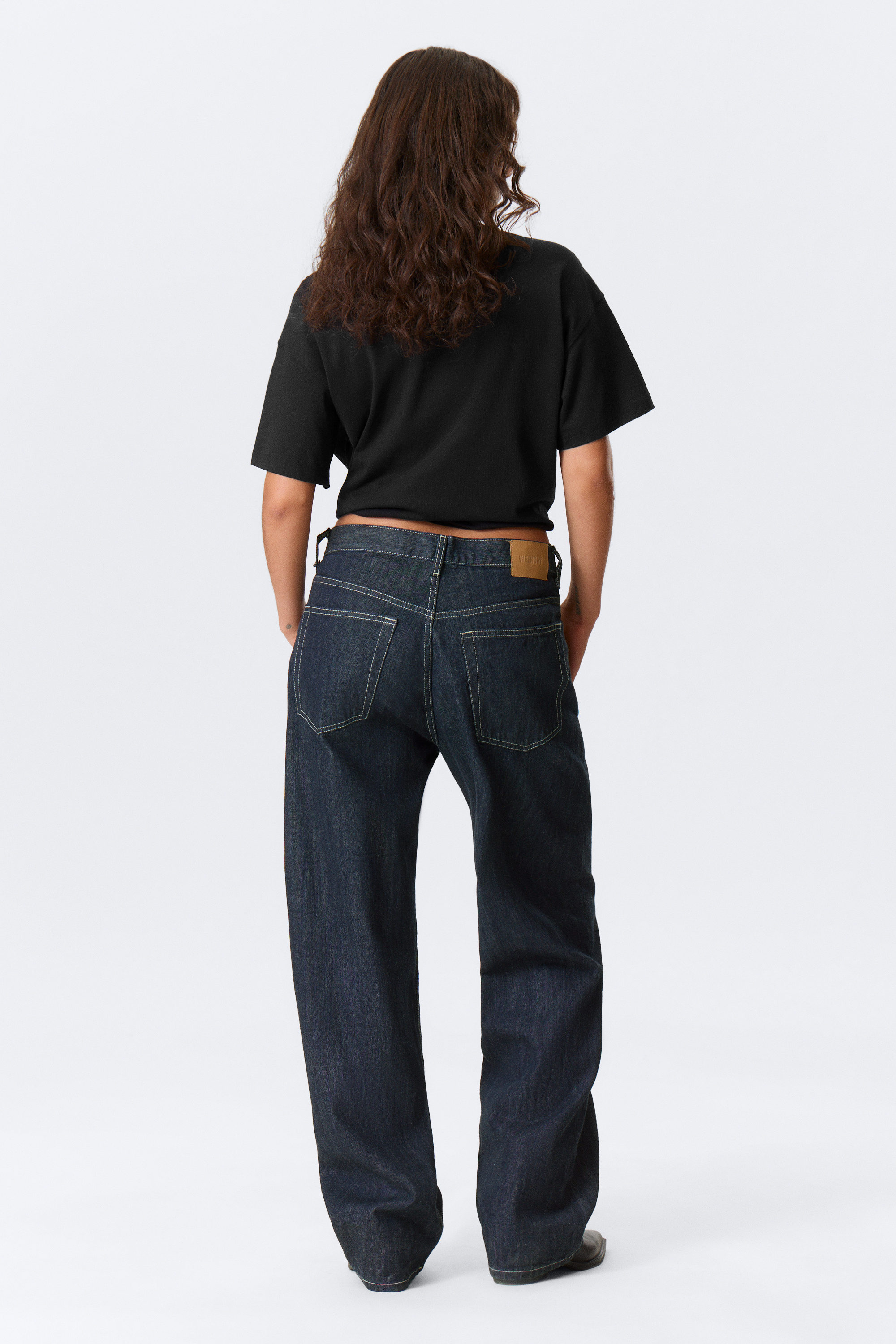 Blue Rinse - Dunkelblau - Galaxy Loose Straight Leg Jeans - 2