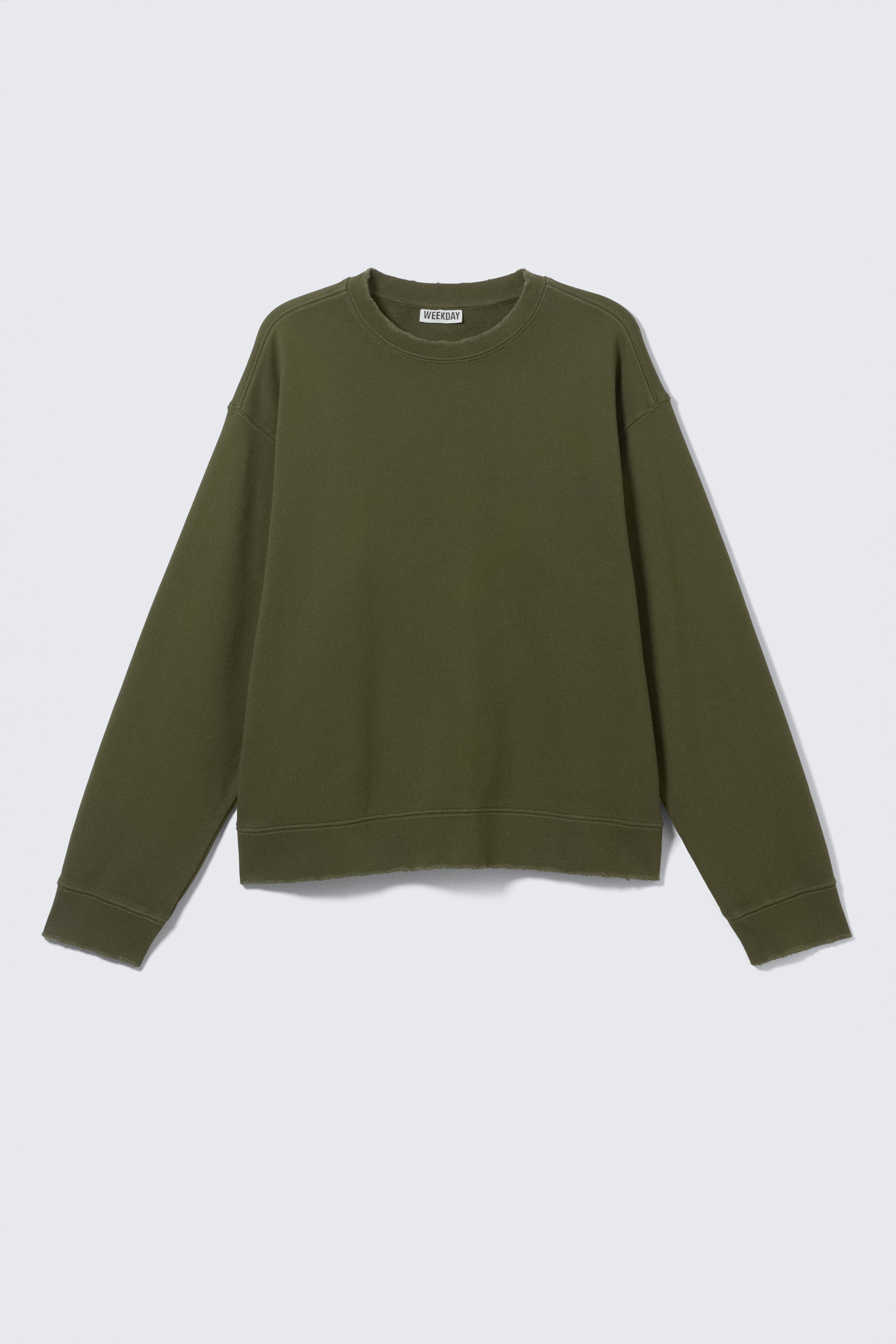 Agrandir l'image: Sweat boxy délavé - Vert foncé - HOMME | H&M FR 4