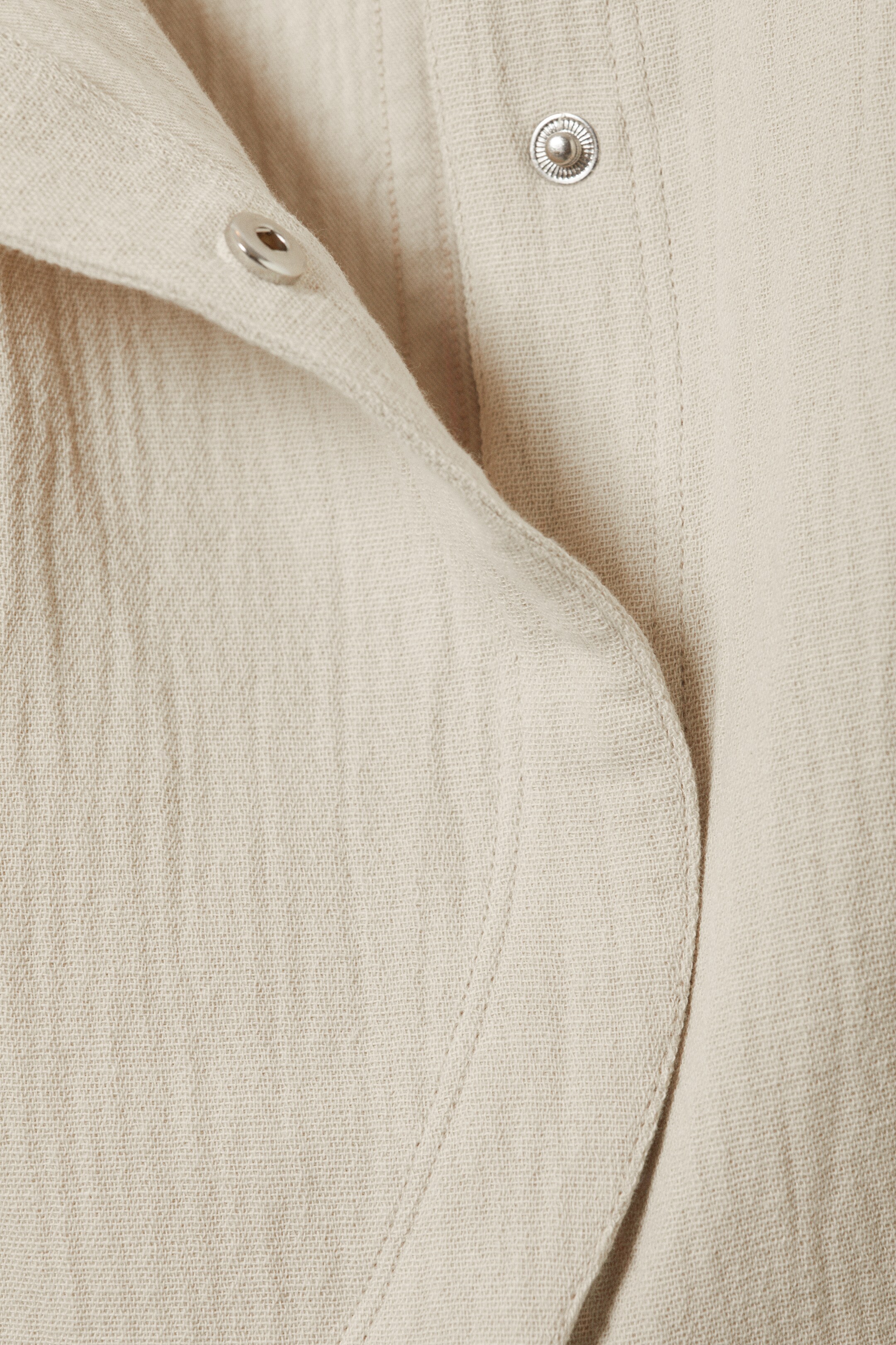 Ingrandisci l'immagine: Sleeveless Asymmetric Peplum Top - Ecru - DONNA | H&M CH 3