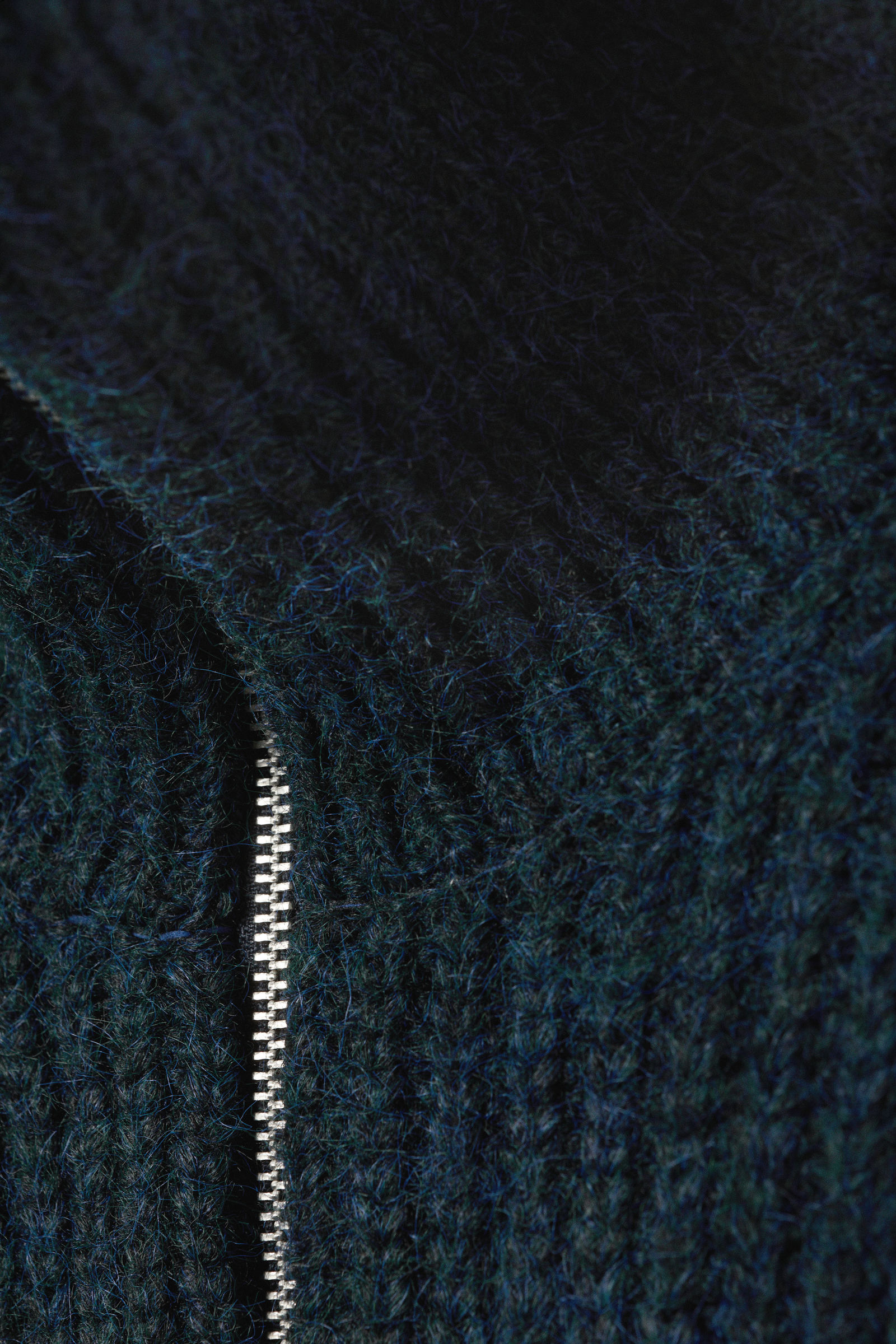 bea zip cardigan - Dark Navy | Weekday WW