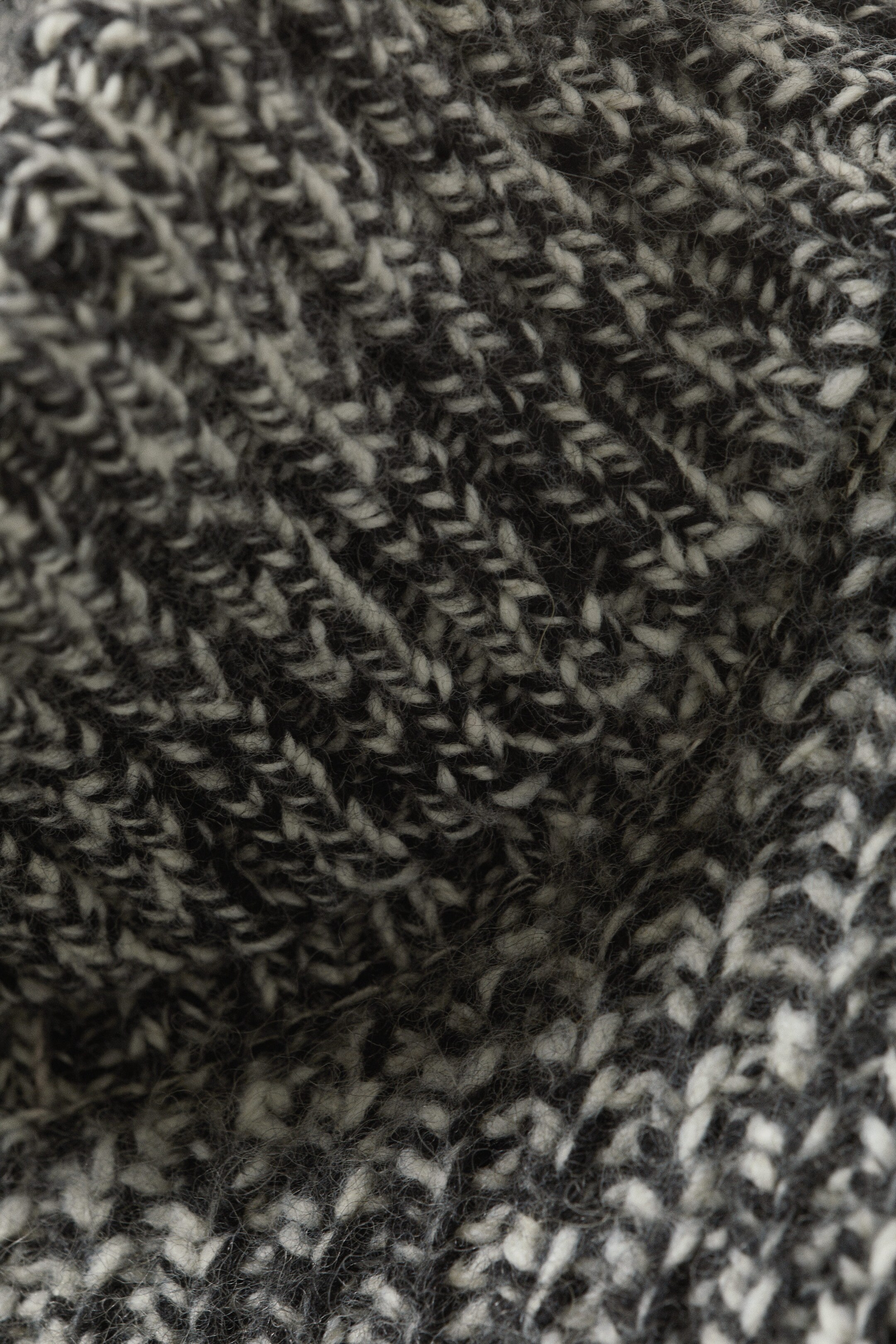 Taupe meliert - Rollkragenpullover aus Wollmischung Cypher - 1