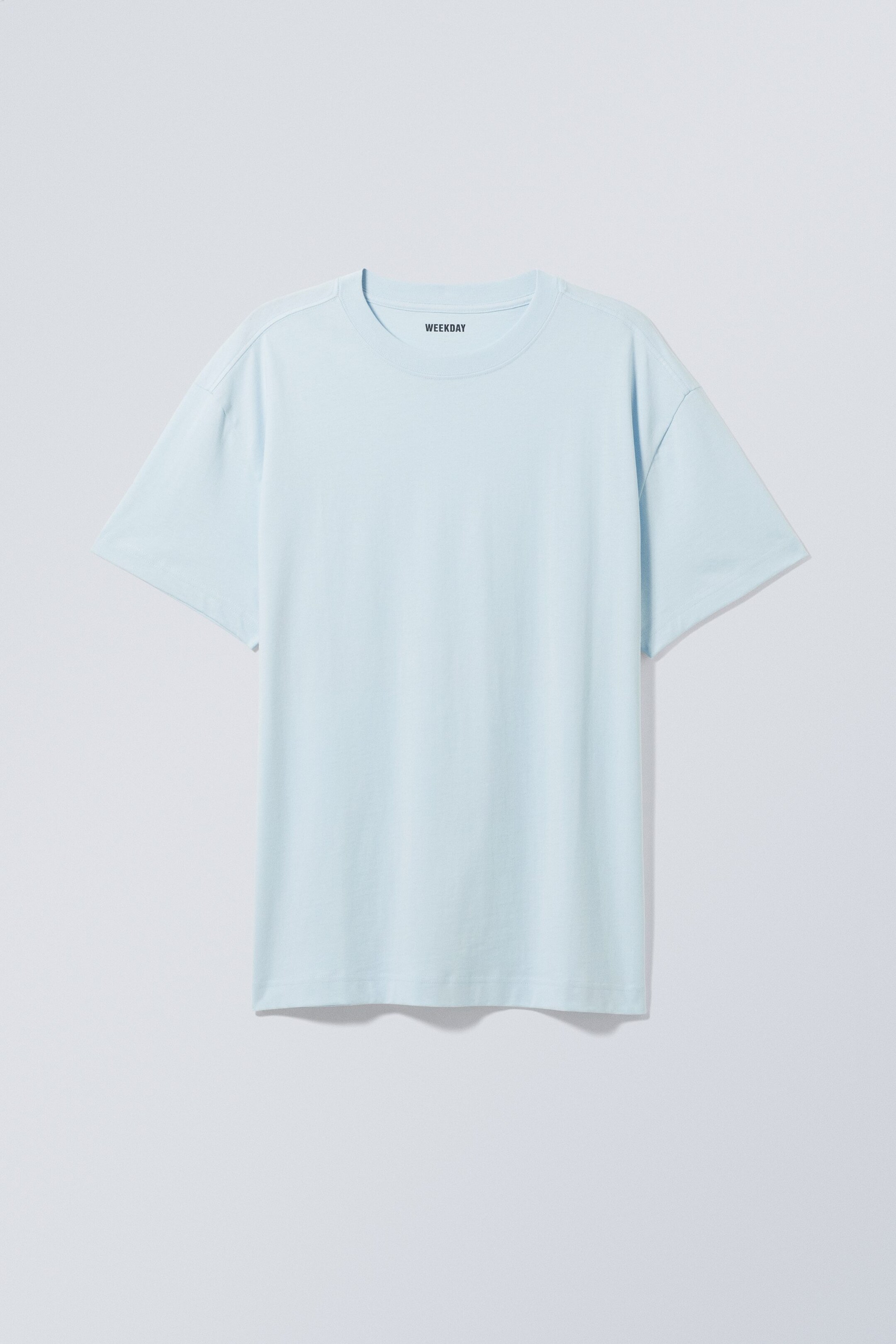 Light Blue - Oversized Heavyweight T-shirt - 0