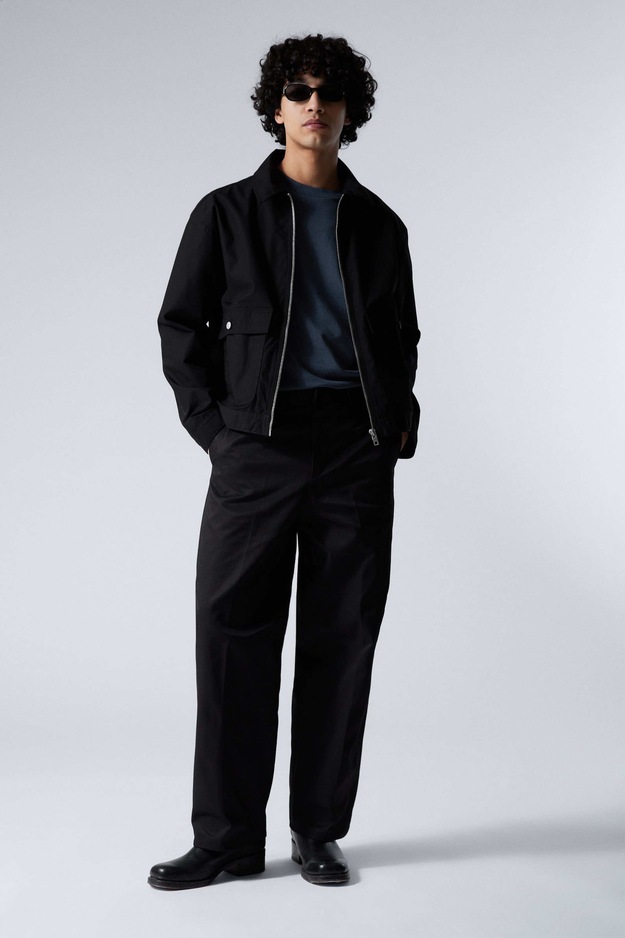#272628 - Minimal Zip-up Jacket - 1